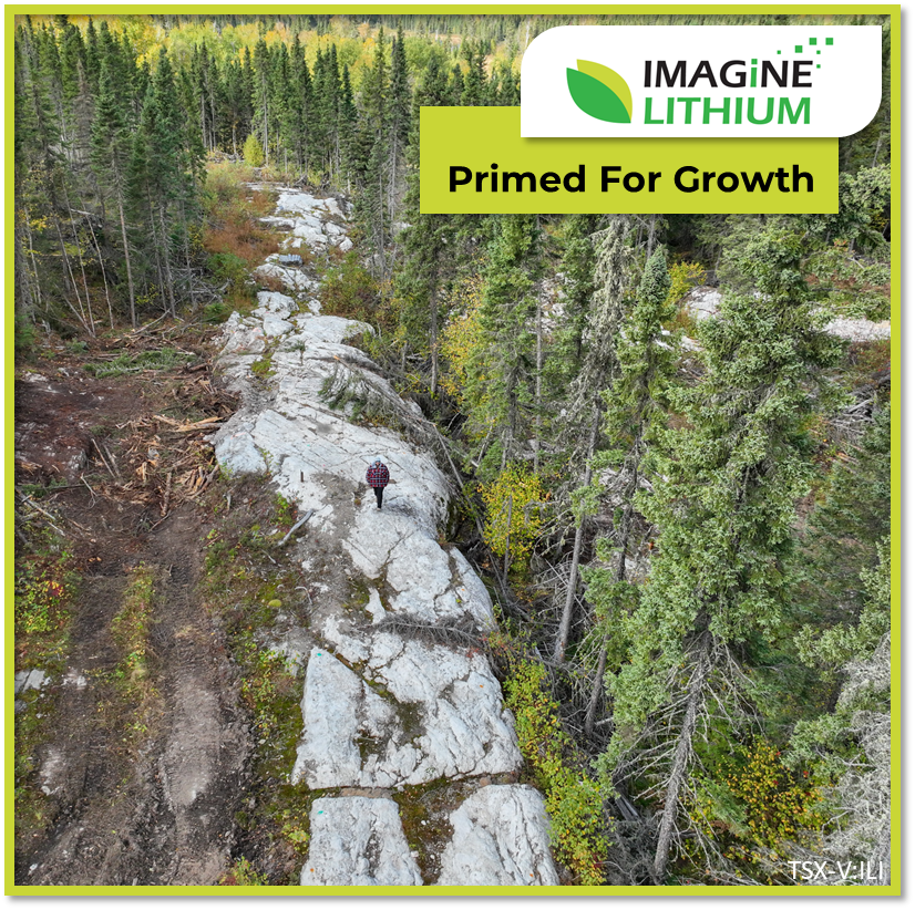 Imagine_Lithium's tweet photo. Imagine Lithium's Jackpot Lithium Project  📈 NI 43-101 open-pittable lithium resources:
- Indicated: 3.1 Mt @ 0.85% Li2O
- Inferred: 5.3 Mt @ 0.91% Li2O
$ILI #Lithium #Mining #Exploration #SustainableEnergy #electricvehicles https://t.co/oRGZNEmzEk