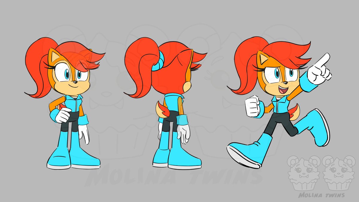 twincubcakes's tweet photo. Having fun redesigning Sally :)

#art #arte #animation #sonic #sonicthehedgehog https://t.co/5xLuwA7dPH
