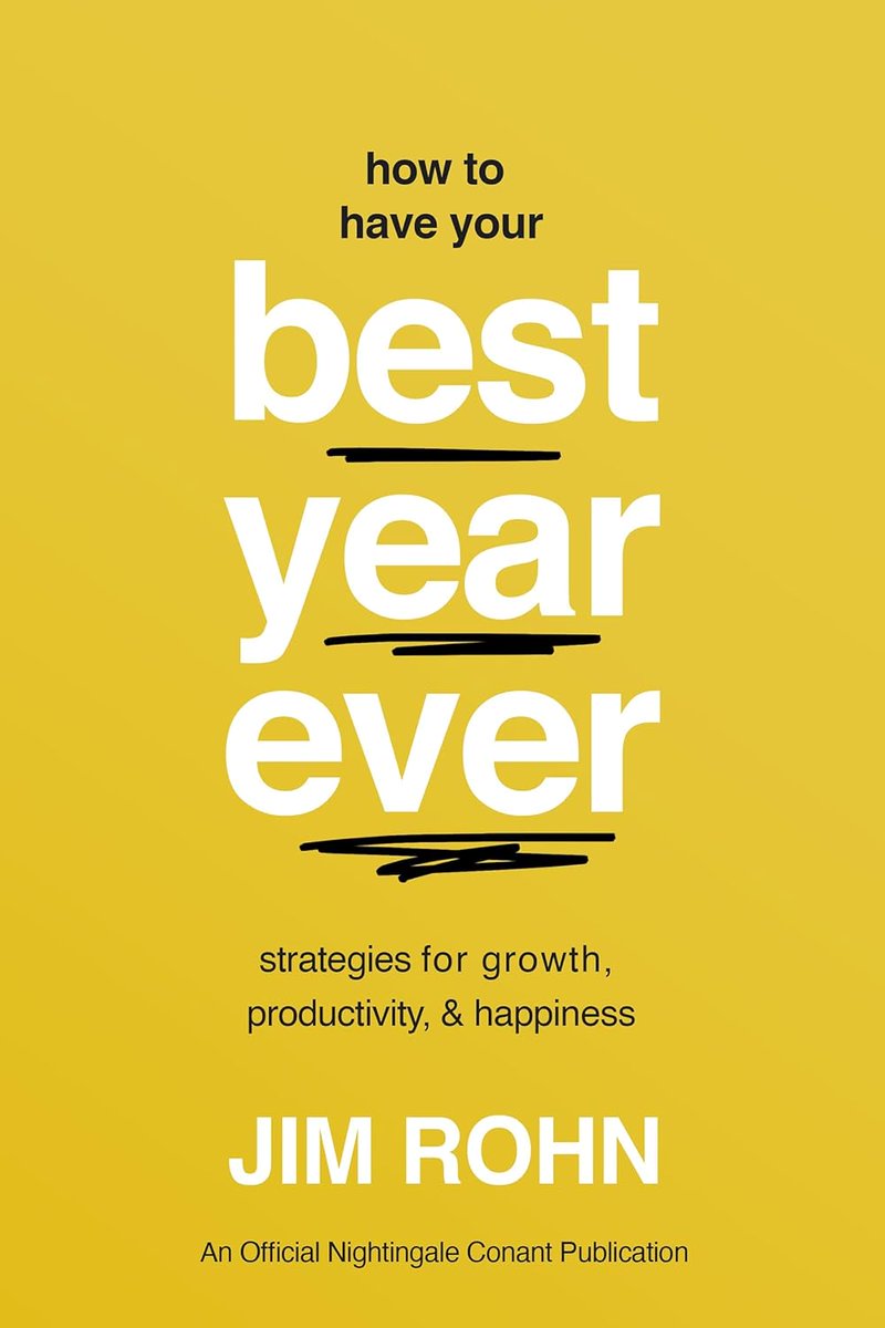 eBooksKindles's tweet photo. How to Have Your Best Year Ever: Strategies for Growth, Productivity, and Happiness (An Official Nightingale Conant Publication) - Jim Rohn - $2.99
https://t.co/xzBlp2IwDf https://t.co/XvZWygGbfi