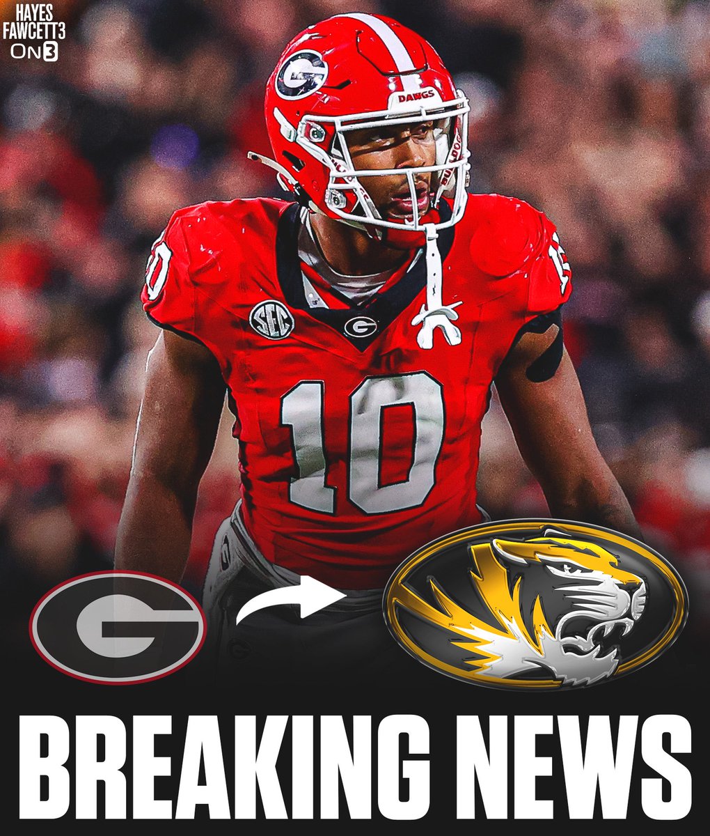 BREAKING: Georgia transfer EDGE Damon Wilson has Committed to Missouri, he tells @on3sports

The 6’4 250 EDGE totaled 22 Tackles, 3 Sacks, 2 FF, &amp; 2 FR this season

Ranked as a Top 5 Player in the Portal (No. 1 EDGE) per On3

on3.com/transfer-porta…