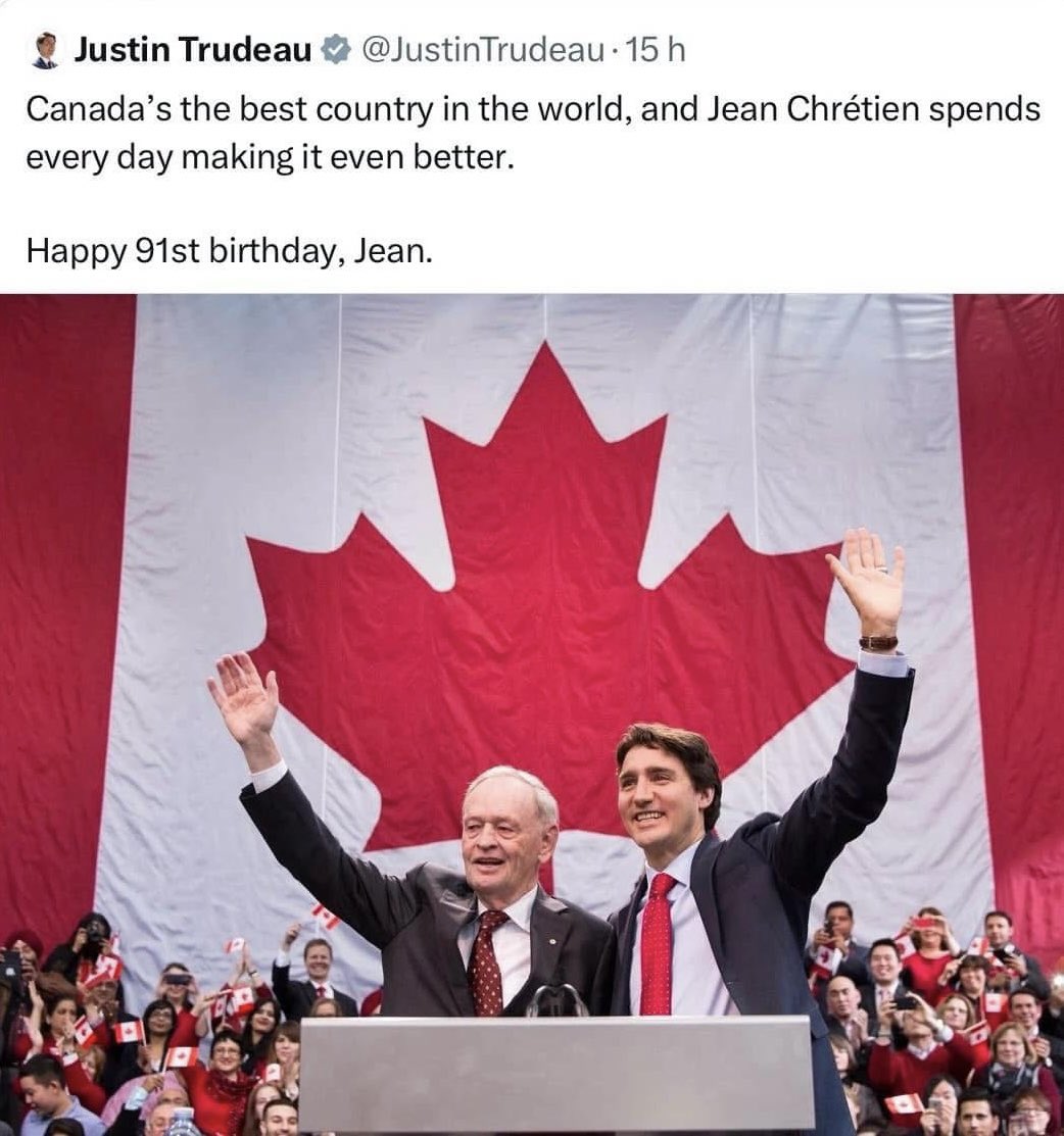 GuyLaforce's tweet photo. Tiens, le premier ministre du Canada avec Justin Trudeau. https://t.co/l5MBTAxeD4