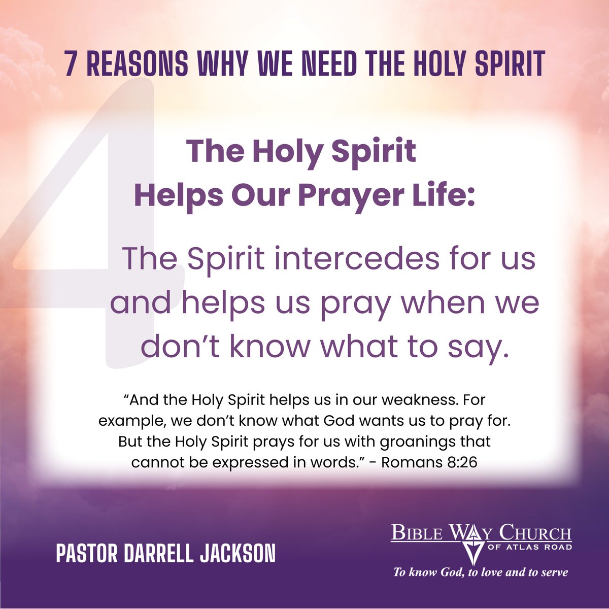 Tonight's Midweek Service was awesome! Pastor Jackson reminded us that the Holy Spirit is essential for living a victorious and fruitful Christian life. We must continually seek His filling and rely on His power in every area of our lives. Catch the replay on YouTube! 
#bwcar