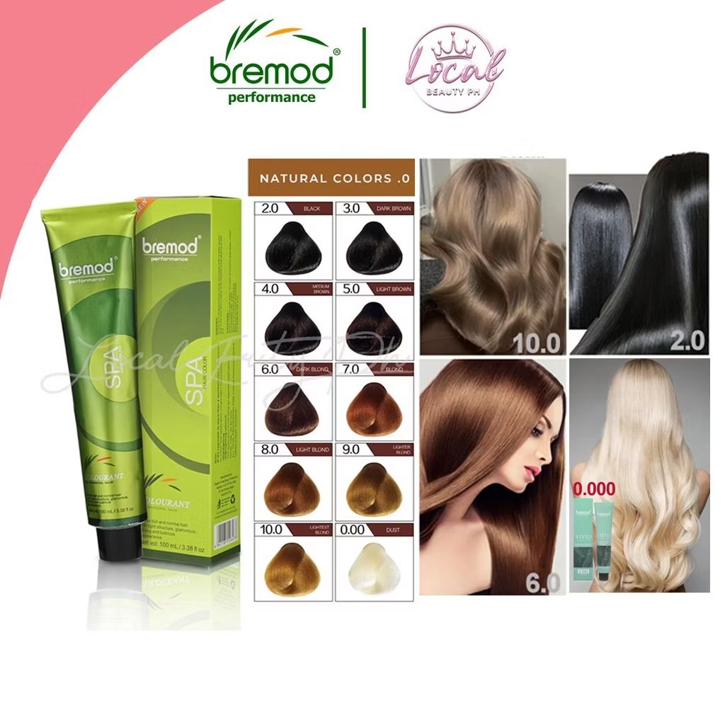 Check out Bremod Hair Color Hair Dye Basic 100 ml. (Black, Medium Brown, Blonde, Dust) BR-R301 for ₱28 - ₱99. Get it on Shopee now! s.shopee.ph/BEAtt8IC9?shar…