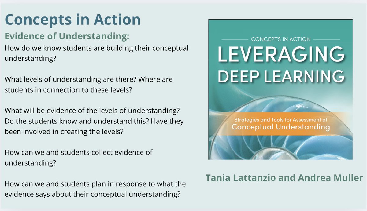 Assessing conceptual understanding actively engages students in the process, ensuring that educators and students can effectively plan to build upon existing knowledge and understanding. <a href="/ElevateBooksEdu/">Elevate Books</a>  #conceptsinaction #assessmentinaction #ige