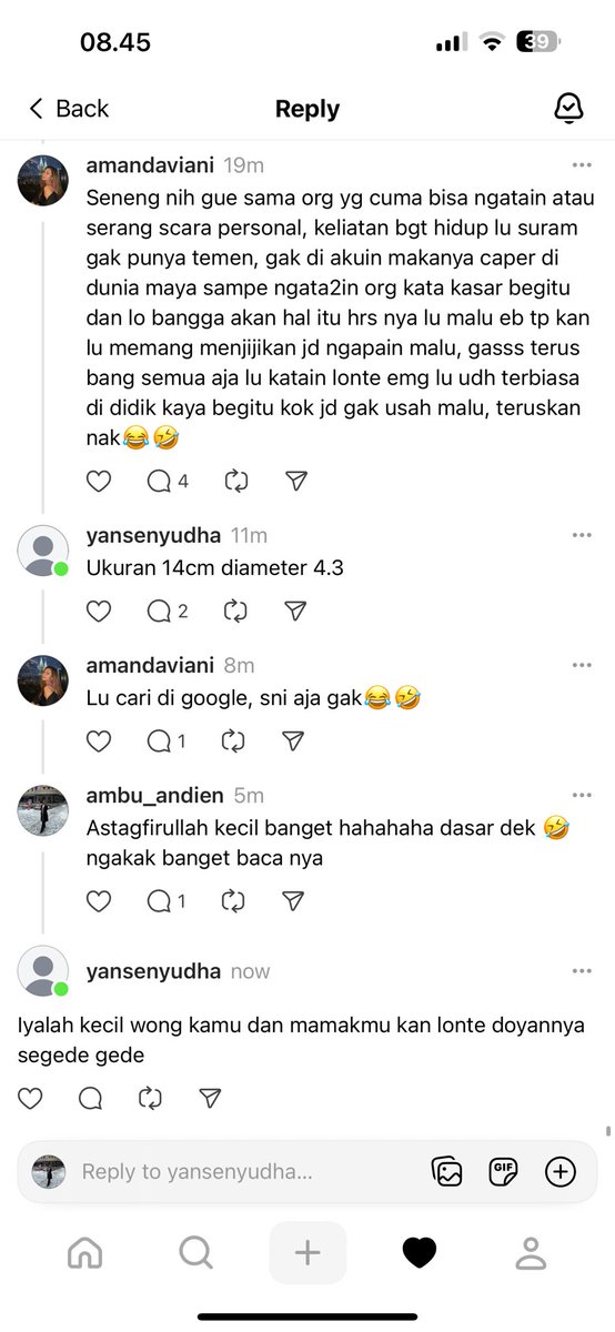 _andien's tweet photo. Tetiba bahas size dia 😂
Orang gila https://t.co/k3gKGK6lZl