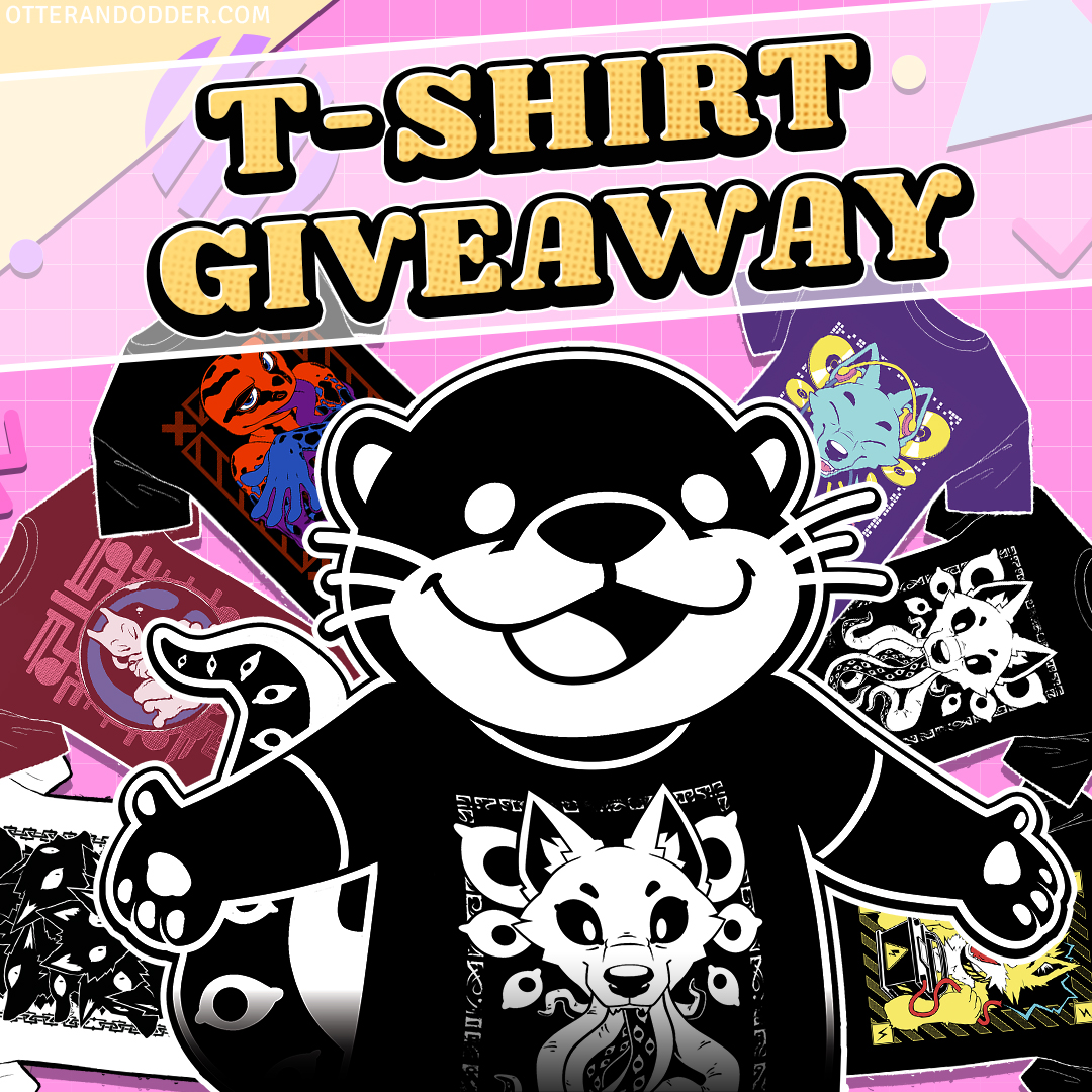 OtterAndOdder's tweet photo. SHIRT GIVEAWAY!

It's almost our one year anniversary so we're doing a shirt giveaway! Repost this and follow us for your chance to win one of our shirts!

The giveaway ends the 22nd and we will draw the winner! Thank you all so much for your support in our first year! 🎉🦦🎉 https://t.co/0BbaCStQyQ