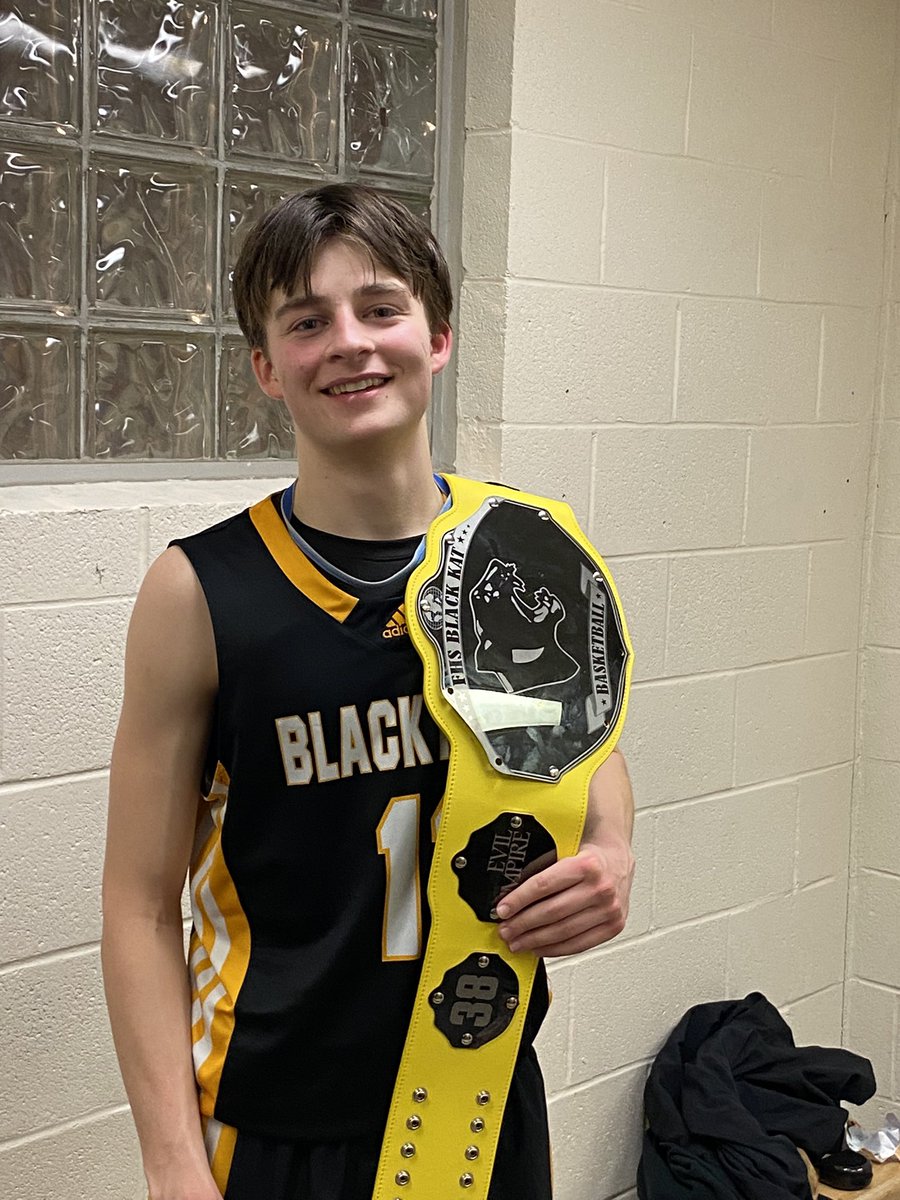 FHS “Teed Saunders &amp; Doyle” Black Kats finish their regular season with win over Leo Hayes in the Mike Fitz Game. TOG belt goes to Eric Desaulnier.