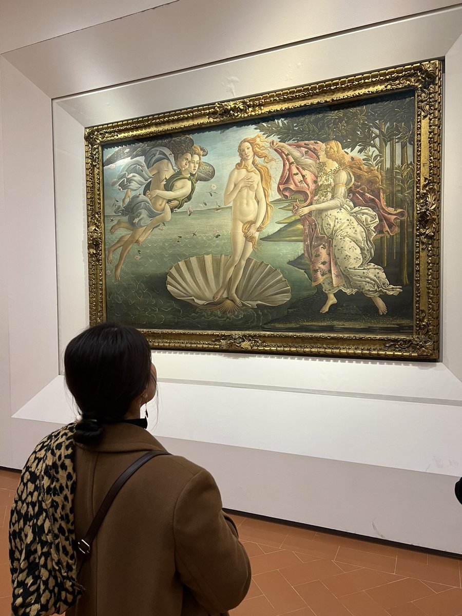 Bun0411's tweet photo. Christmas 
Firenze 
Uffizi https://t.co/t9Z4aJWOGl