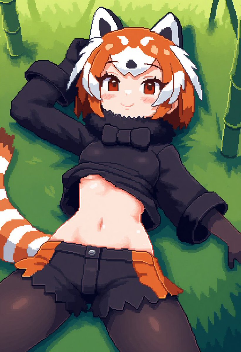 Suiroku_08's tweet photo. [AI] ドット絵 レッパンちゃん

#けものフレンズ #AIイラスト https://t.co/TCtFp5wCbq