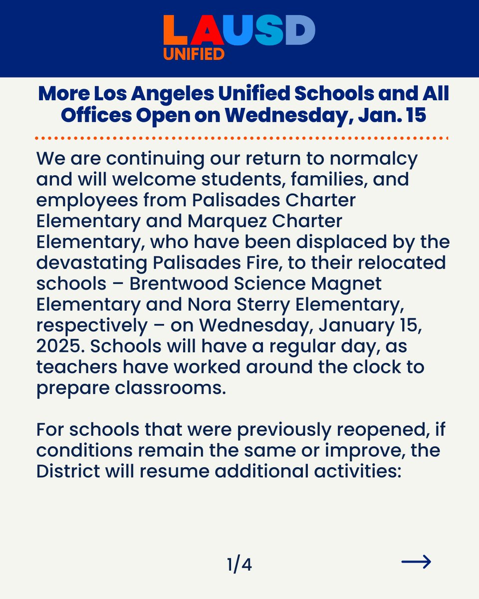 Los Angeles Unified tweet media