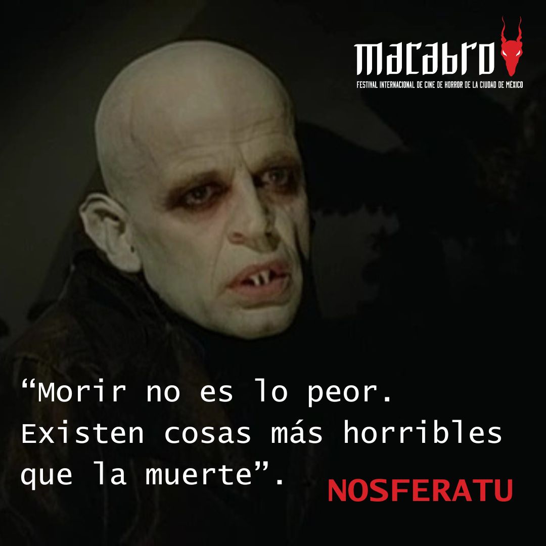 MacabroFICH's tweet photo. FRASES NOCTURNAS 👿 

Excelente noche Banda Macabra...

#nosferatu #klauskinski #vampires #vamps #vampirefilms
#countorlock #horrorquotes #frasesdepelicula #frasesnocturnas https://t.co/Sp4jfz1Buo