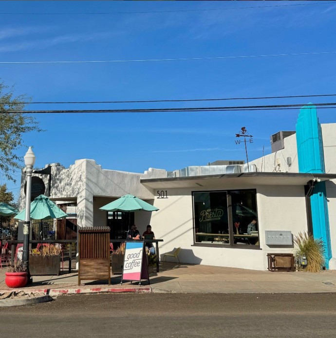 SunshineMileRV's tweet image. Wake up and smell the local coffee!
This Saturday, we’re spotlighting two must-visit coffee spots near Sunshine Mile RV Park
@prestacoffee  – Beautifully roasted coffee &amp;amp; a mission to share it with loved ones. 🌈
#LocalCoffeeLove #TucsonCoffee #SunshineMileRVPark
