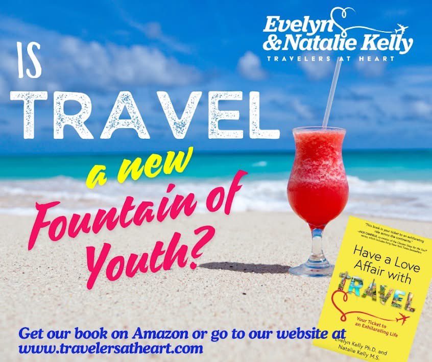 Researchers from Eastern Australia showed that Travel enhances mental wellness and reduces the effects of aging. More on this later.