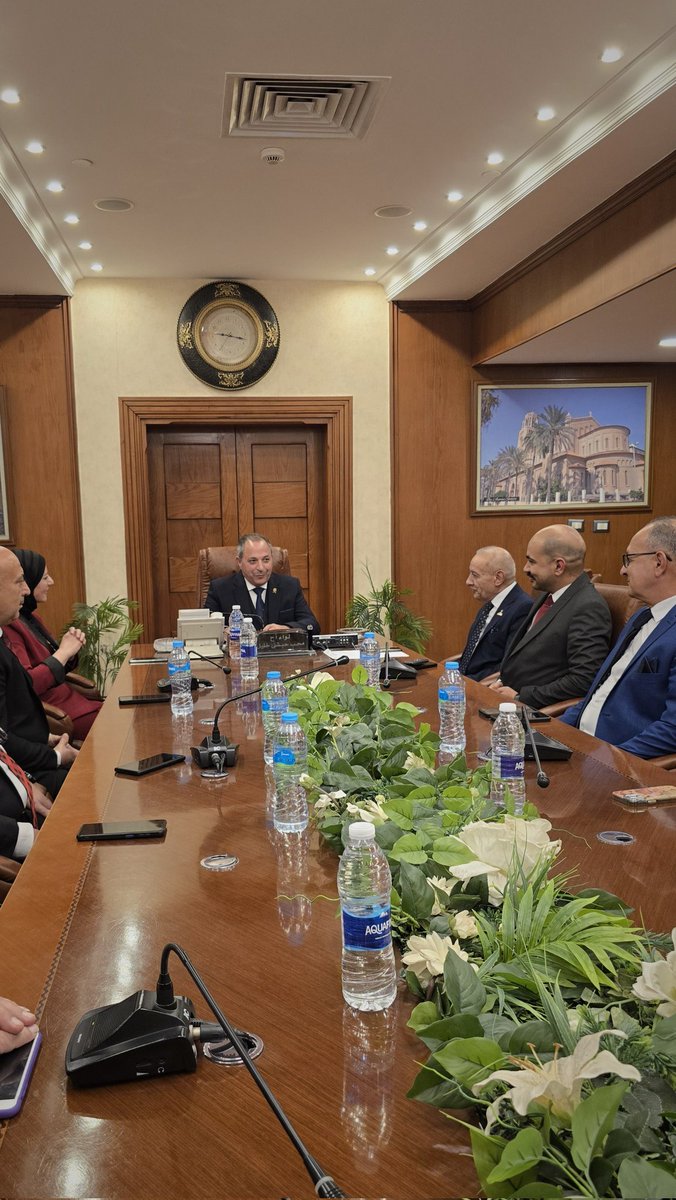 epsnuniversity's tweet photo. وفد جامعة شرق بورسعيد الأهلية 
برئاسة الأستاذ الدكتور / عاطف علم الدين .. رئيس الجامعة 

يقدم التهنئة للسيد اللواح أ.ح محب حبشي محافظ بورسعيد

بديوان عام المحافظة .

حفظ الله مصر 🇪🇬 حكومةً وجيشاً وشعباً
#جامعة_شرق_بورسعيد_الاهلية #EPNU 
We Live The Future Today ✨ https://t.co/M2Dsbwxz08