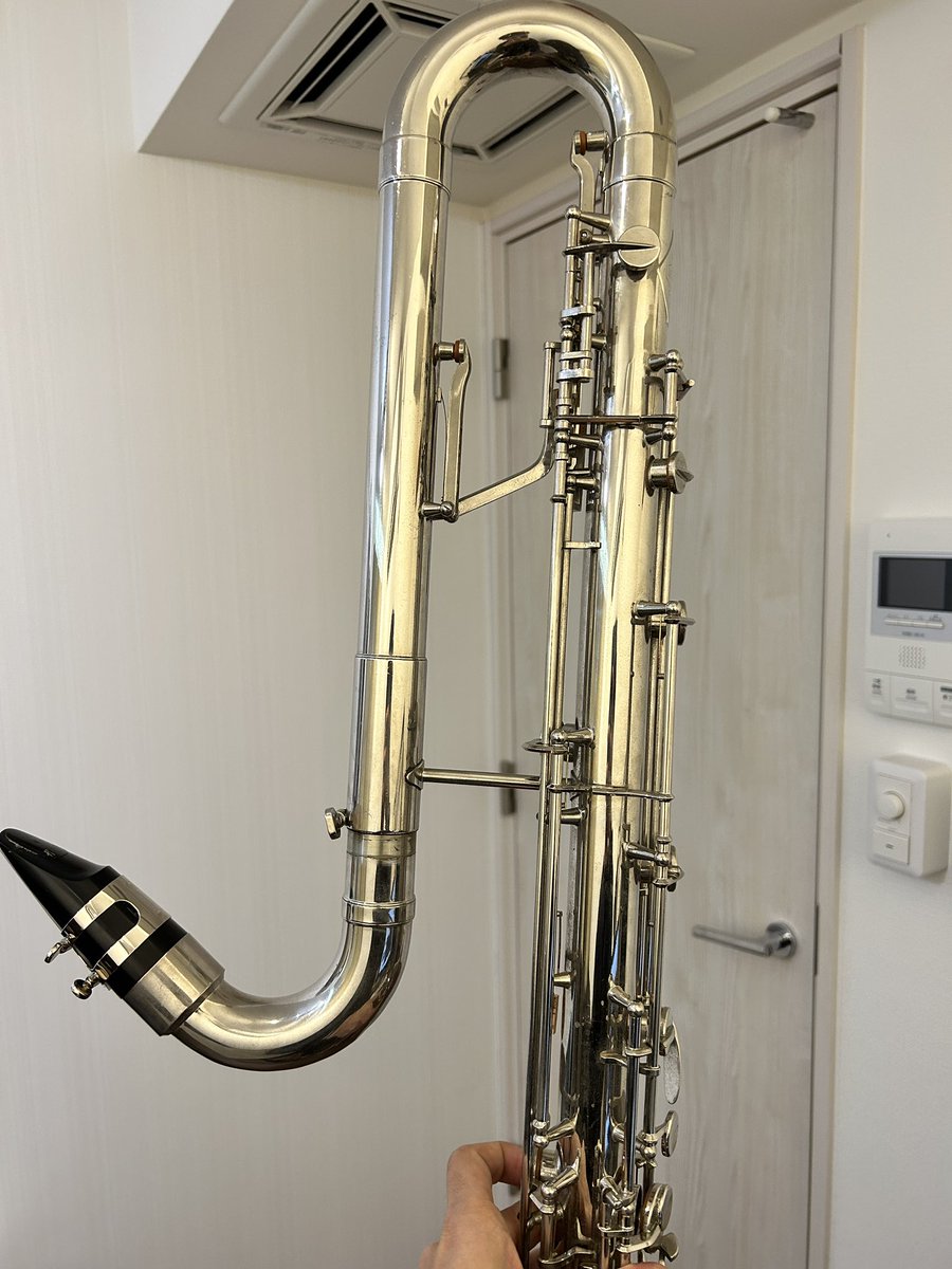 いま家に、コントラバスクラ2本、コントラアルト1本があるという非常に