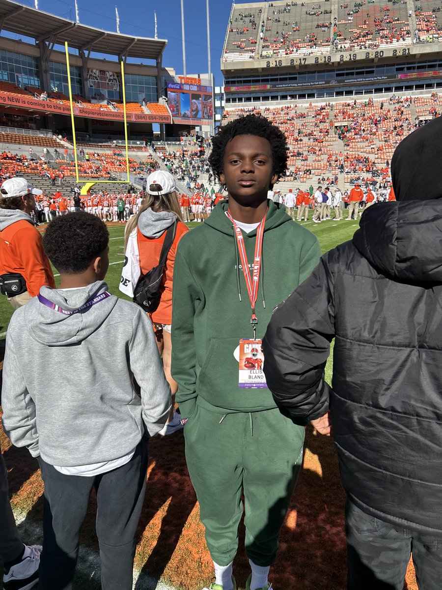 unofficial game visit <a href="/ClemsonFB/">Clemson Football</a> #Blessed
