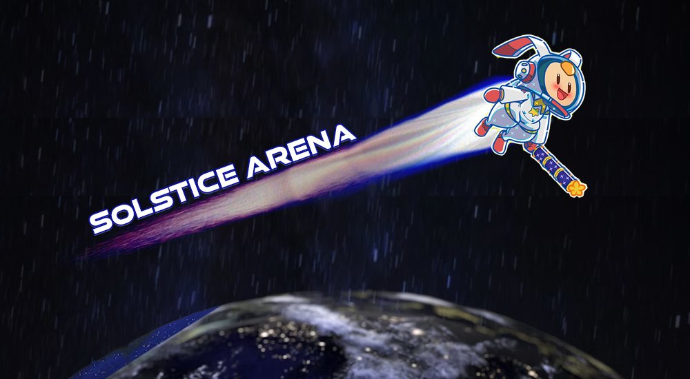 SolsticeArena_'s tweet photo. We're blasting off for a new Winter remote DDR A3/World tournament, with qualifiers opening this Friday! Join us on Discord (see replies) and stay tuned for more info! https://t.co/fxHUokb99O