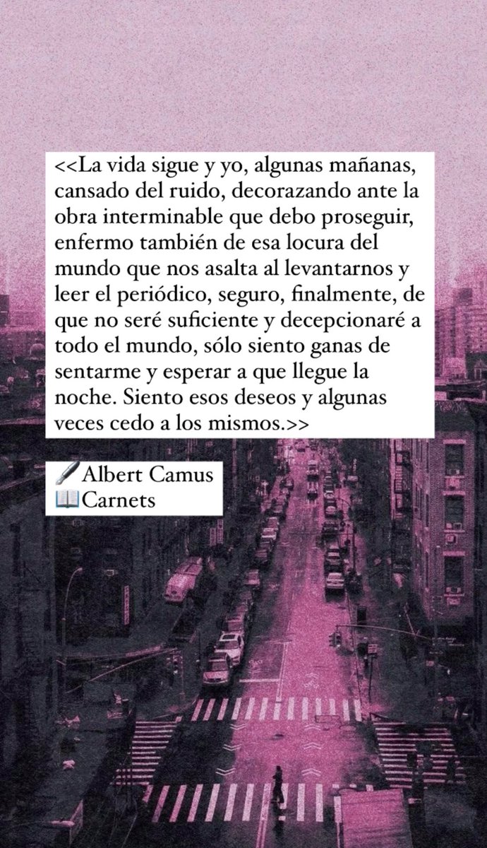KarenAbarcaTuti's tweet photo. 🖋️Albert Camus 
📖Carnets

#booktok #wattpad #fyp #poesia #filosofia #libros #frases #escritores #librosrecomendados #readlovers #albertcamus https://t.co/nB18cwEvBB