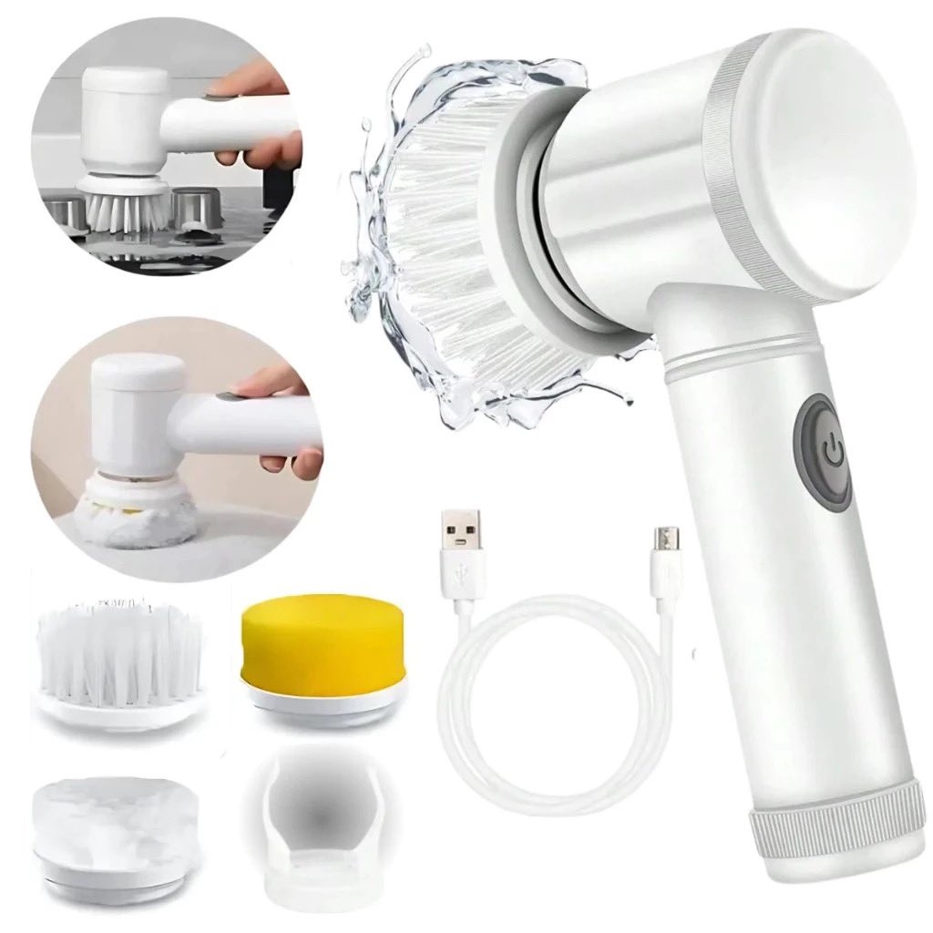 Dê uma olhada em Escova Elétrica de Limpeza 5 em 1 Sem Fio Limpador Multiuso Prático Com Mais Duas Cabeças de Escova por R$27,89. Compre na Shopee agora! s.shopee.com.br/30YMJTzapH