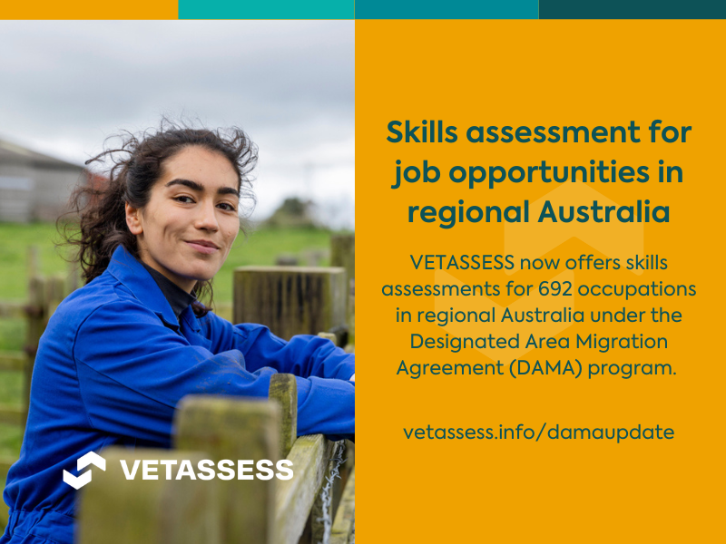 There are a wide range of jobs available in #Australia under Designated Area Migration Agreements (DAMA). They allow employers access to more overseas workers than the standard migration program. It's important to note that an applicant for a DAMA skills assessment must have a