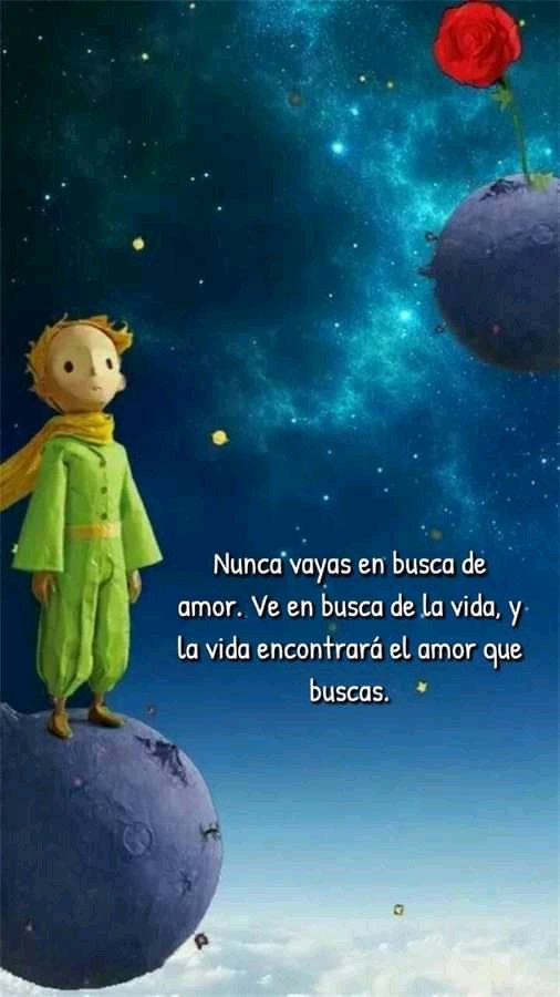 No vayas en busca del amor,  
pues el amor es un río, que fluye con la vida, cuando el corazón está abierto y libre.

Explora los caminos del día,  
baila con la brisa suave, siente el sol en tu piel, y deja que el tiempo te abrace.
Buenas noches.!! ❤️💕🌖