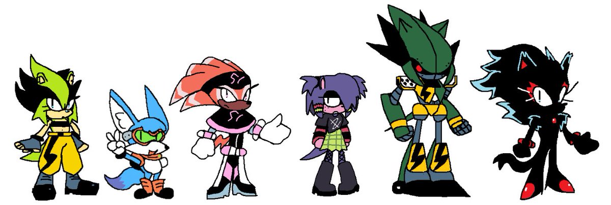 Medalaire's tweet photo. Sonic Swap thing #Sonic #SonicSwap #sonicau #SonicTheHedeghog https://t.co/MRCbLltLPC