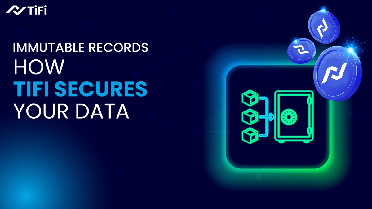 Tamper-proof and transparent, TiFi secures every transaction with the power of blockchain. 🔒✨ 

#ImmutableData #TiFiSecurity