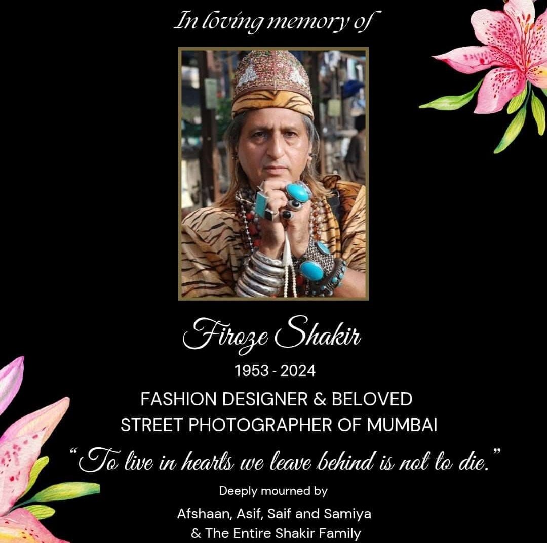 Farewell, old friend. May you photograph the afterlife and blog from here to eternity. <a href="/firozeshakir/">Firoze Shakir</a>