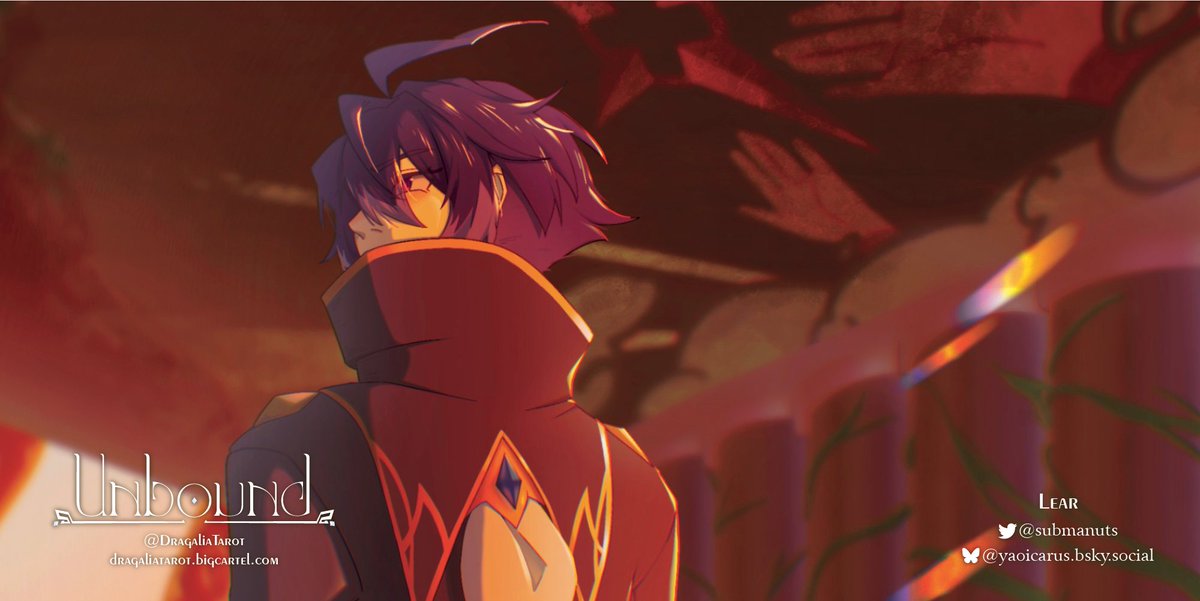 DragaliaTarot's tweet image. ✦ Tarot Preview - タロット・プレビュー ✦
Faris - Knight of Cups || フワラス - カップの騎士
Lear - @submanuts
Preorders closing soon! 予約受付は間もなく終了!#unboundtarot #dragalialost #ドラガリ