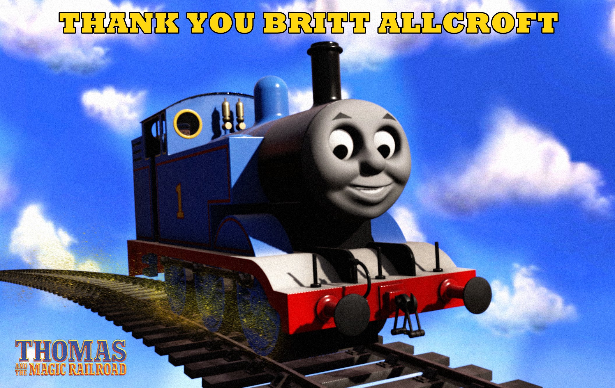 Thomas' S8 front ruler ref with smokebox door face by Curtis