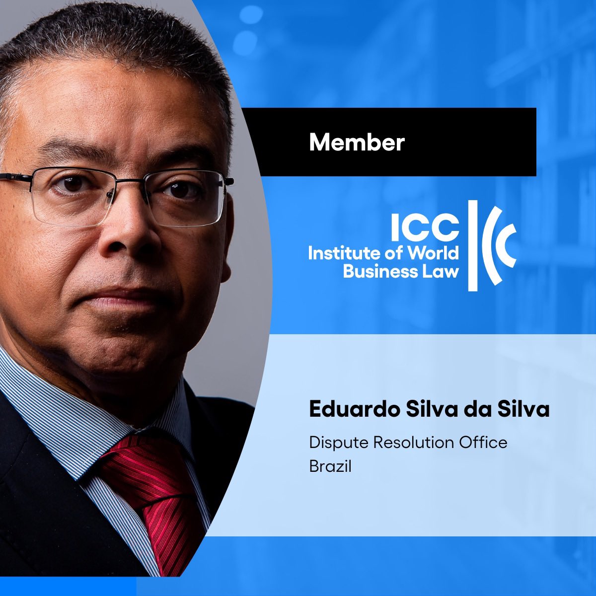 After serving two consecutive terms as a member of the Commission on Arbitration &amp; ADR, now participating in the <a href="/iccwbo/">International Chamber of Commerce</a> -International Chamber of Commerce through the ICC Institute of World Business Law. #ICC, #Arbitration, #ADR, #arbitrationadhoc, #businesslaw