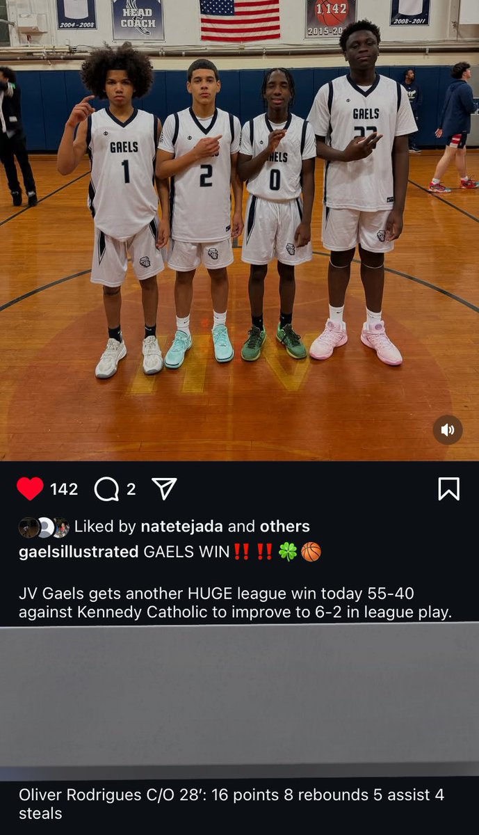 oliver9737's tweet photo. My stats from tonight’s game @KevinMoses38 @Uorangemen2 #futurecollege #2028 https://t.co/dVeNgiSzaH