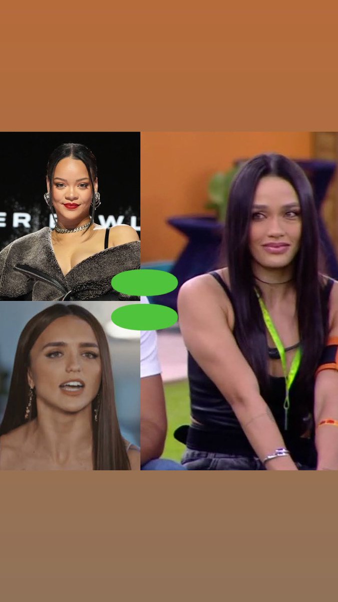 emilioborges's tweet photo. Eva é a mistura de Rihanna com  Rafa Kaliman  #BBB #BBBB25 #bbb25 https://t.co/7CkfJ87r0U