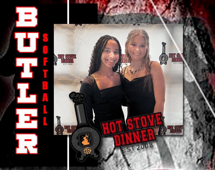 Congratulations to all the Butler Softball nominees for the 17th annual Hot Stove awards banquet.
Cherie Carter, Ashlynne Forest Not Pitched - Malea Williams, Parker Lamb, Sophia Levesque.