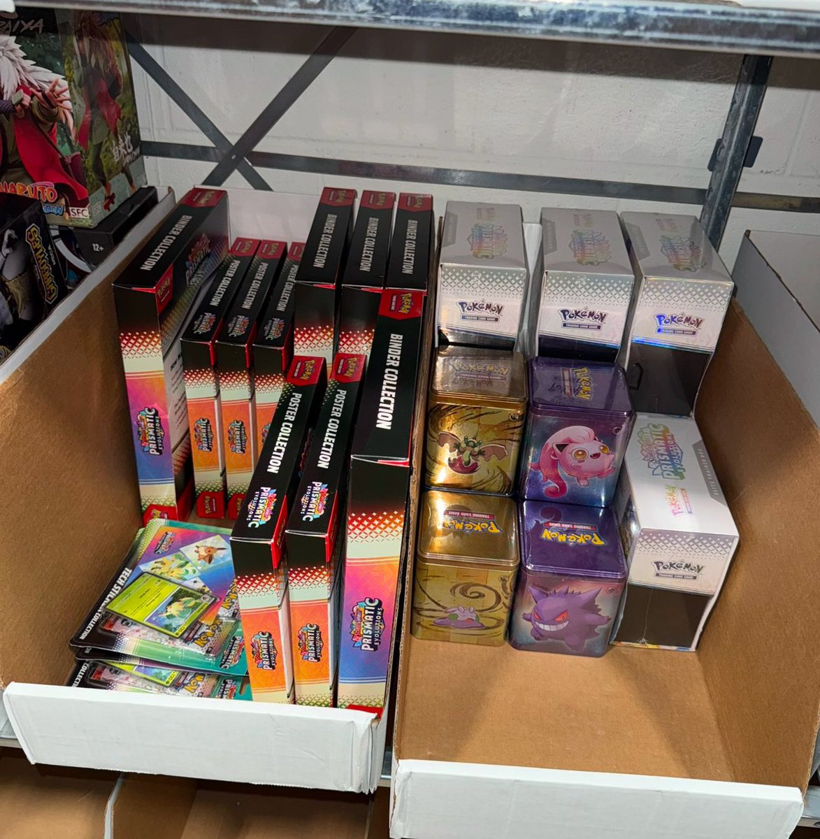 PokemonDealsX's tweet photo. Pokemon Prismatic Evolutions will be in stock at BestBuy in store this Friday at opening. 

This is confirmed from a BestBuy employee. I’ll be posting updates on in store and online restocks! https://t.co/hykILyGLfJ
