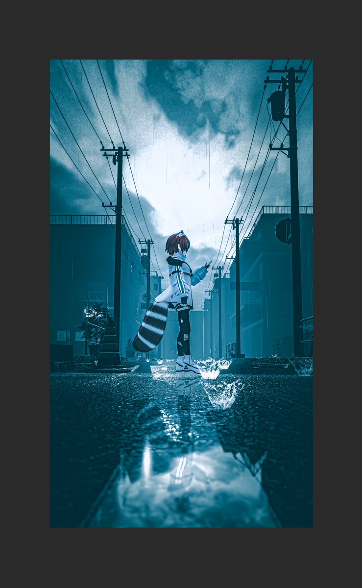 RedPanda_VRC's tweet image. A Moment Suspended in Rain.
雨に宙吊りにされた瞬間。
World: Salty Rains
Author: SaberLil
#VRChat #VRChatPhotography #VRChat_world紹介