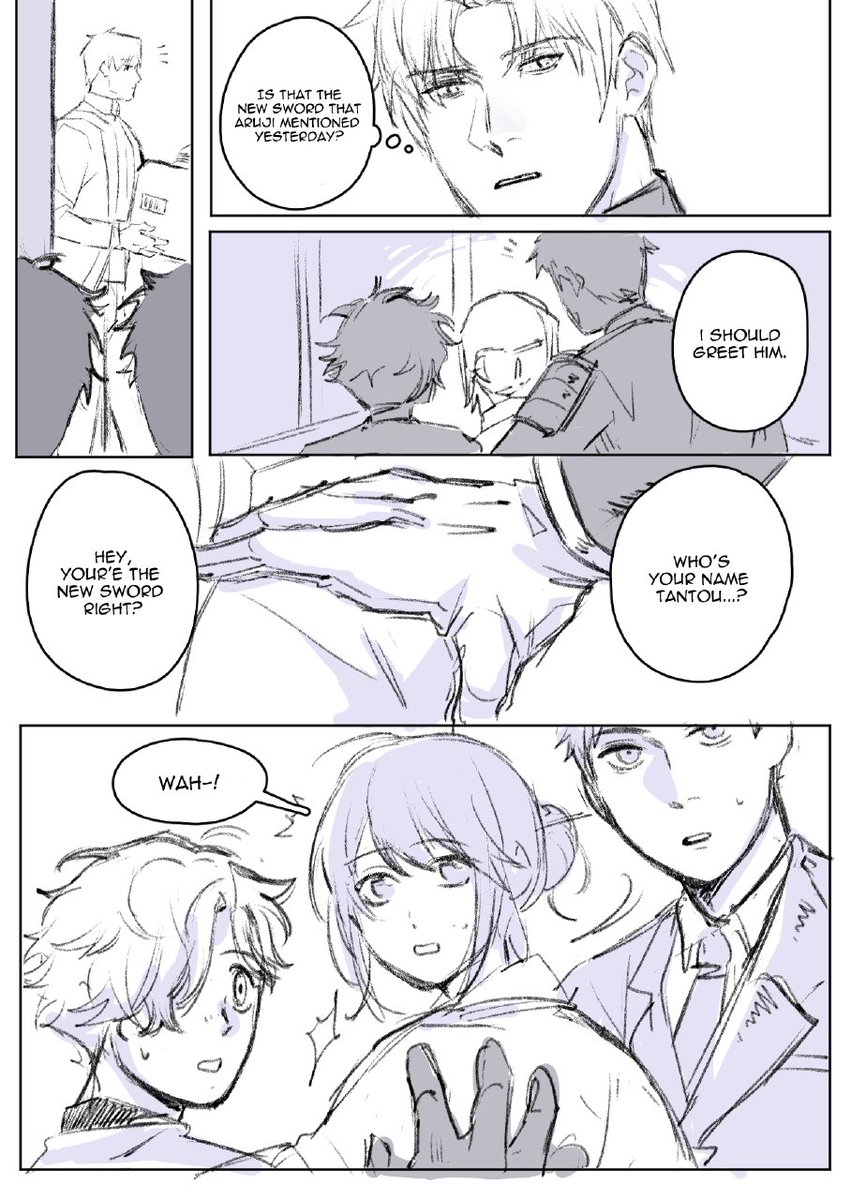 rinneshii's tweet photo. I tried to compare my heights woth my oshi and yeah surprise surprise, even Atsushi is taller than me lol. This comic brainrot idea originally came from my moots btw 😭
#toukenranbu #刀剣乱舞 https://t.co/o1gxr2VgX1