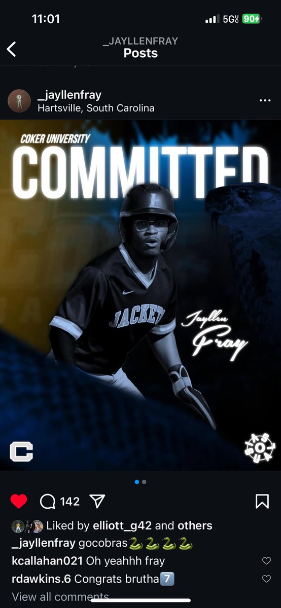 Baseballirmo's tweet photo. The work continues… congrats to @JayFray803 and @Elliott_g24! We are excited for you guys!!! https://t.co/vXZJH3EEEN