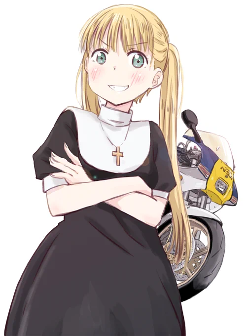 「皆さんに神のご加護を」 #アダルトの日  #スーパーカブ 