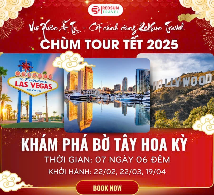 AnTravel8's tweet photo. 🌟 KHÁM PHÁ MỸ CÙNG REDSUN TRAVEL! 🌟
Tham quan New York, Los Angeles, Grand Canyon với lịch trình tối ưu, dịch vụ 4-5 sao và hướng dẫn viên chuyên nghiệp.
🎁 Ưu đãi: Giảm 10% cho nhóm từ 5 người.
📞 Liên hệ: 0844445224 (Duy An RedSun Travel) https://t.co/w8INdPOkWd