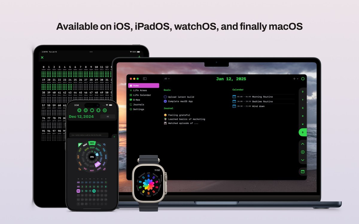 YgeeEsteban's tweet image. Mac the most of your day!

Y-Pod your life planning companion is now available on the Mac App Store. 

Now you can plan your life seamlessly across your Apple devices.
#YPod #ProductivityApps #macOS #LifePlanning #PersonalDevelopment

Download for FREE: ygee.link/ypod