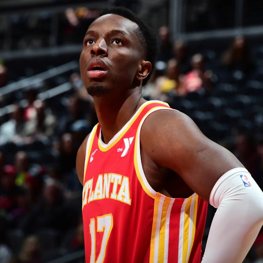 Onyeka Okongwu tonight:

22 POINTS
21 REBOUNDS
9/14 FG

20/20 GAME 🤯
