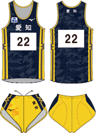 愛知県頑張ろう！！ 結構目立つユニフォームだと思います。