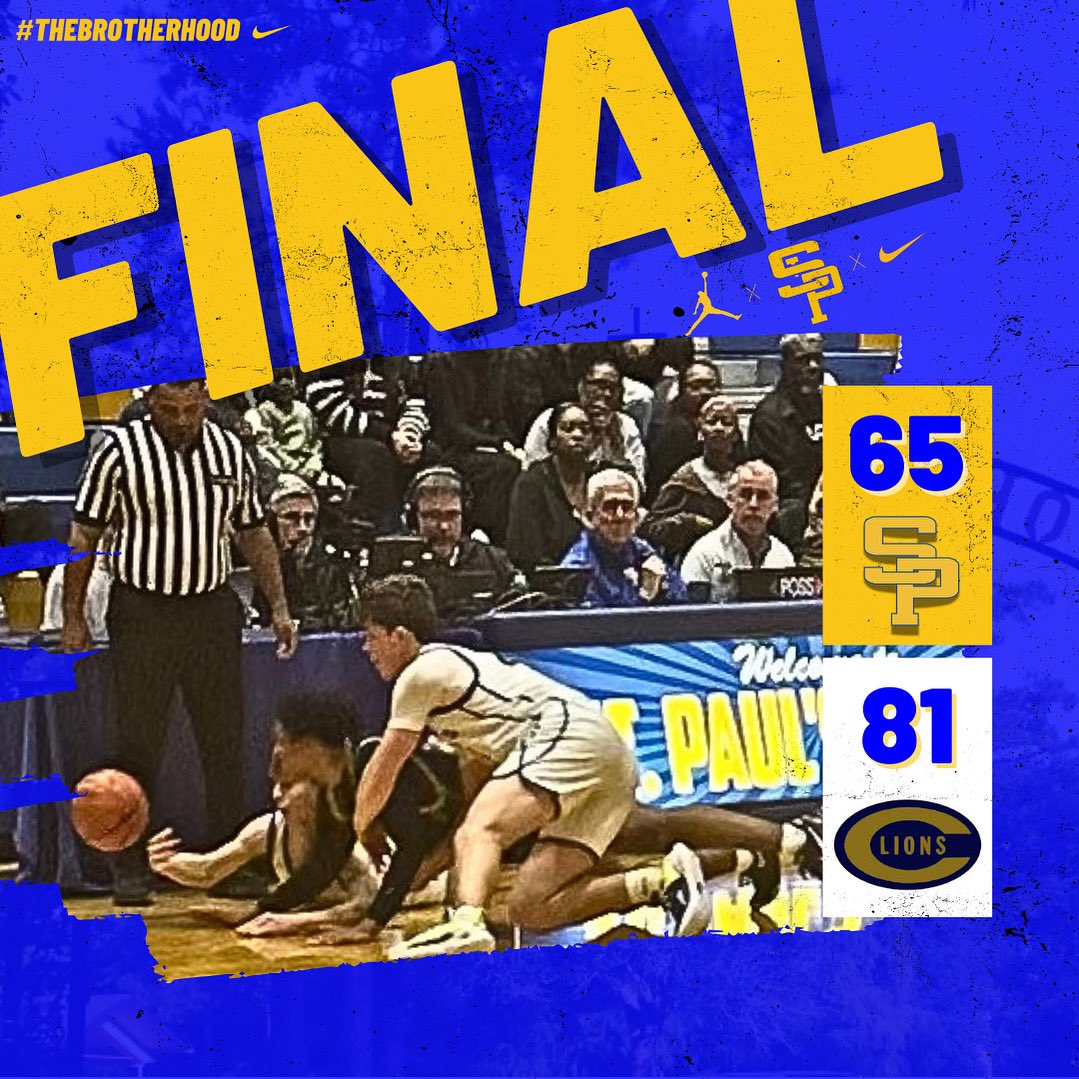 Final 🐺 65 🦁 81

#TheBrotherhood 💙💛