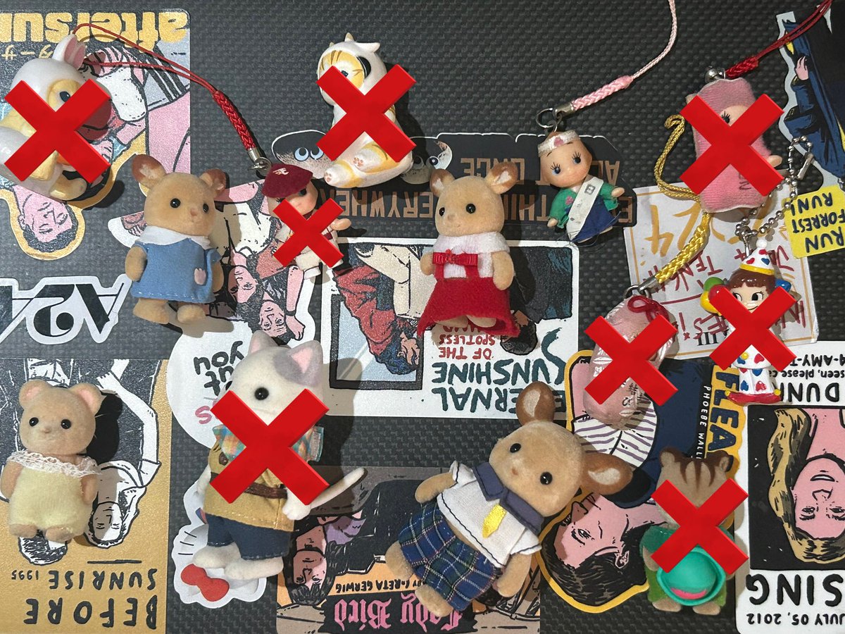 masih sisa iniii wts sylvanian babies &amp; gotochi kewpie ^___^ deets below