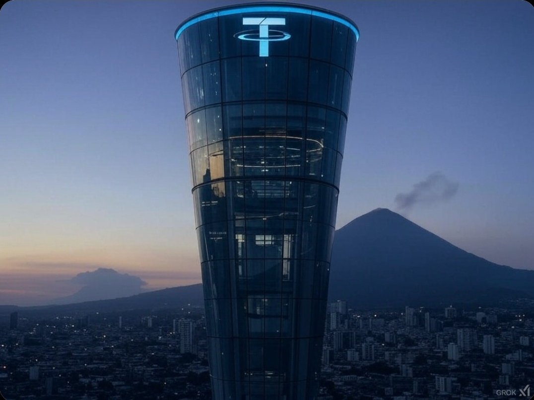 Torre Tether, muy pronto en San Salvador 🇸🇻