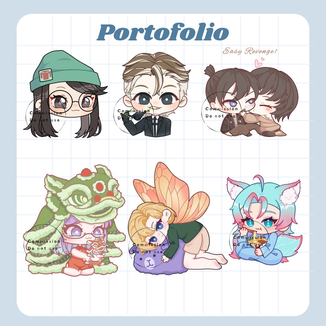 Jobuchanart's tweet image. [Likes &amp;amp; Retweets are appreciated]

Hello! Jobu just finish updated chibi sheets for comms🍀
Feel free to DM me if you&apos;re interested 💕
-
-
#commissionopen #chibicommission  #artidn #zonakaryaid #artistindonesia