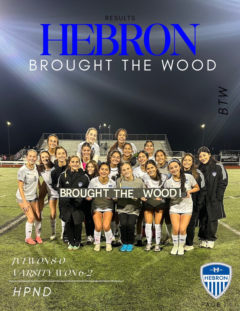 Hebron Women’s Soccer tweet media