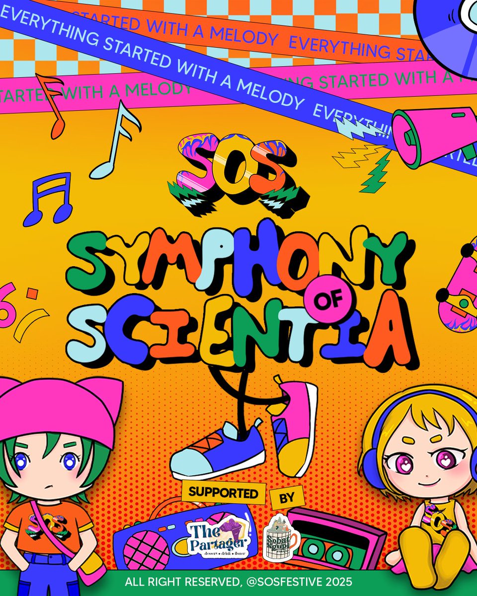 SOS: END (@sosfestive) on Twitter photo ️ㅤ 
𝗖𝗔𝗟𝗟𝗜𝗡𝗚 𝗦𝗢𝗦 : 𝗦𝗬𝗠𝗣𝗛𝗢𝗡𝗬 𝗢𝗙 𝗦𝗖𝗜𝗘𝗡𝗧𝗜𝗔. Follow the direction of the sound and make sure not to be lulled by its lively whispers into the sky. Do you even think you can? Oh, looks like we’ve set your path to the symphony of eternal music.
️ㅤ ️ㅤ 
𝗖𝗔𝗟𝗟𝗜𝗡𝗚 𝗦𝗢𝗦 : 𝗦𝗬𝗠𝗣𝗛𝗢𝗡𝗬 𝗢𝗙 𝗦𝗖𝗜𝗘𝗡𝗧𝗜𝗔. Follow the direction of the sound and make sure not to be lulled by its lively whispers into the sky. Do you even think you can? Oh, looks like we’ve set your path to the symphony of eternal music.
️ㅤ