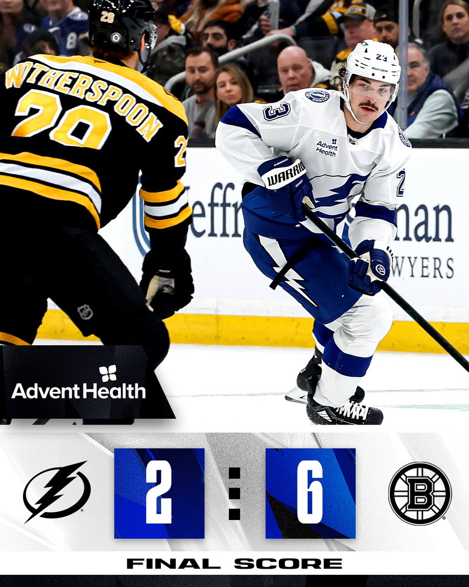 TBLightning's tweet photo. Final. #TBLvsBOS https://t.co/AZw3fbRd2i